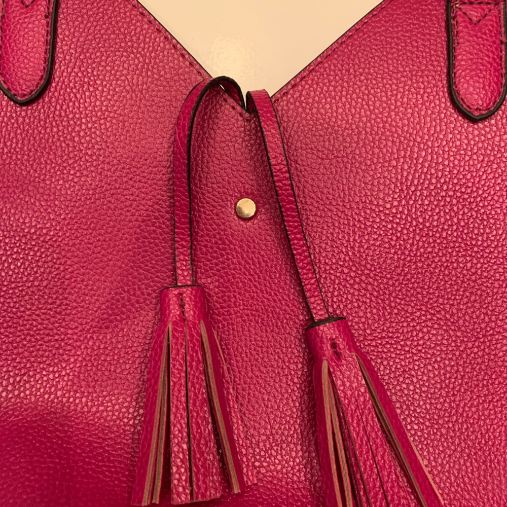 Nieman Marcus, Vegan Fuchsia Tote Bag